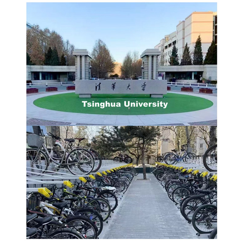 Doppeldecke Fahrradständer revolutionieren die Raumeffizienz an der Tsinghua University