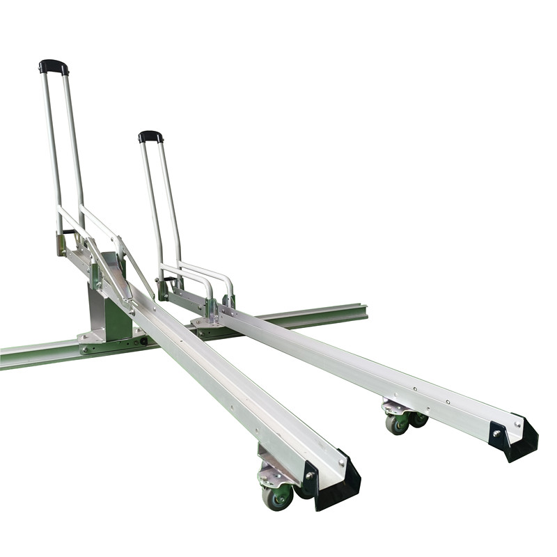 Niedrigere Ebene gestaffeltes horizontales Schiebebike -Rack